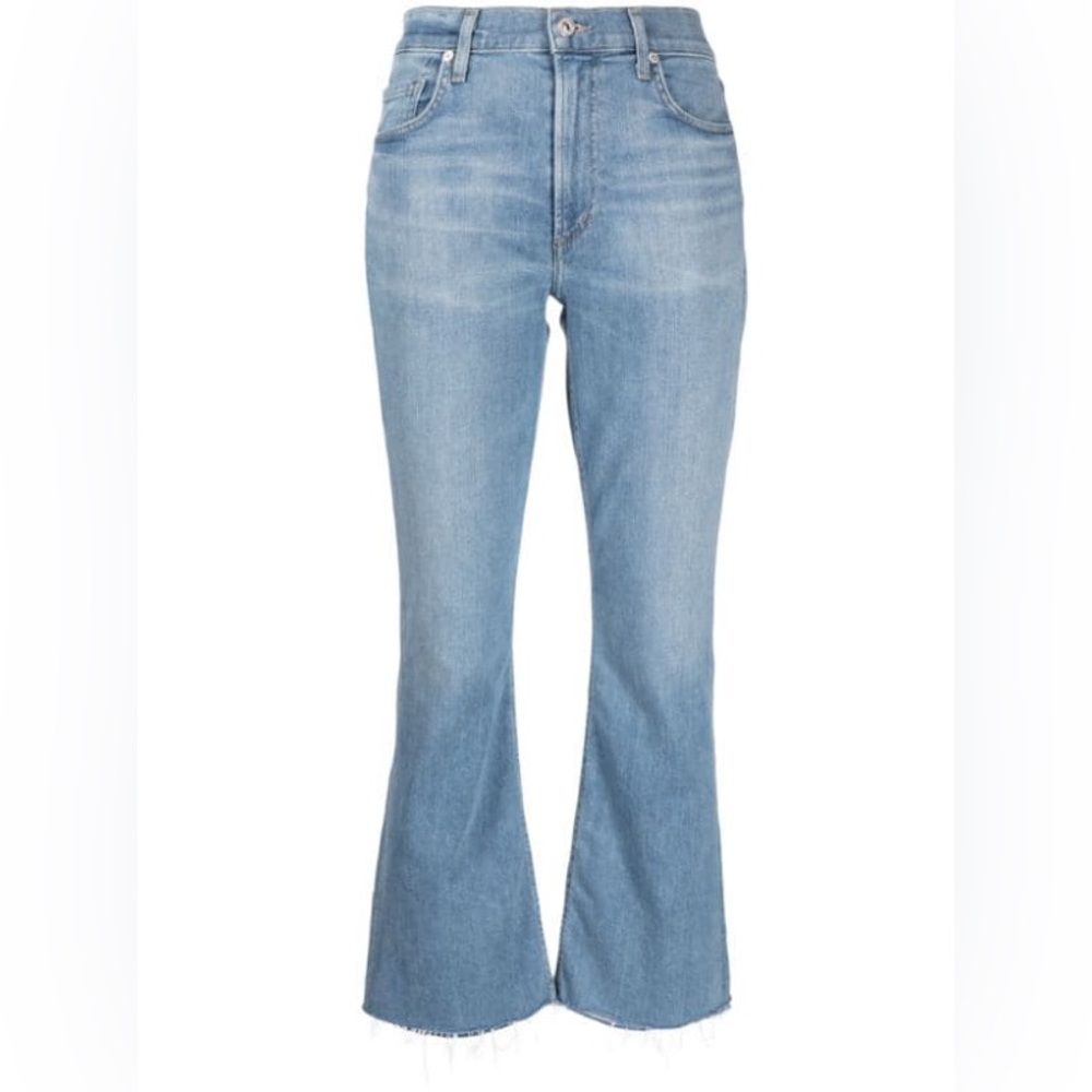 Citizens of humanity isola cropped bootleg jeans